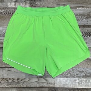 lululemon athletica Bright Green Athletic Shorts